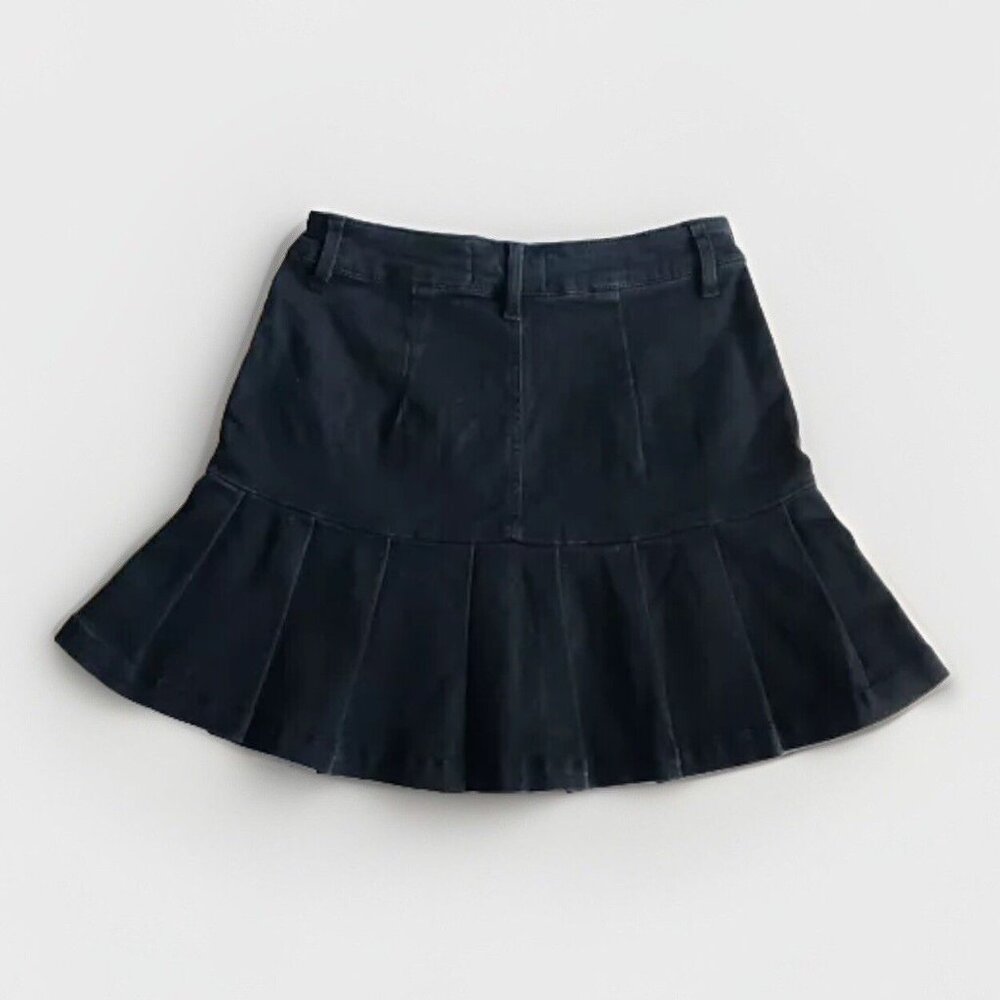 RSQ Pleated Denim Black Cheer Skirt Size‎ Small - Picture 6 of 10